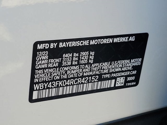2024 BMW i5 M60 Base